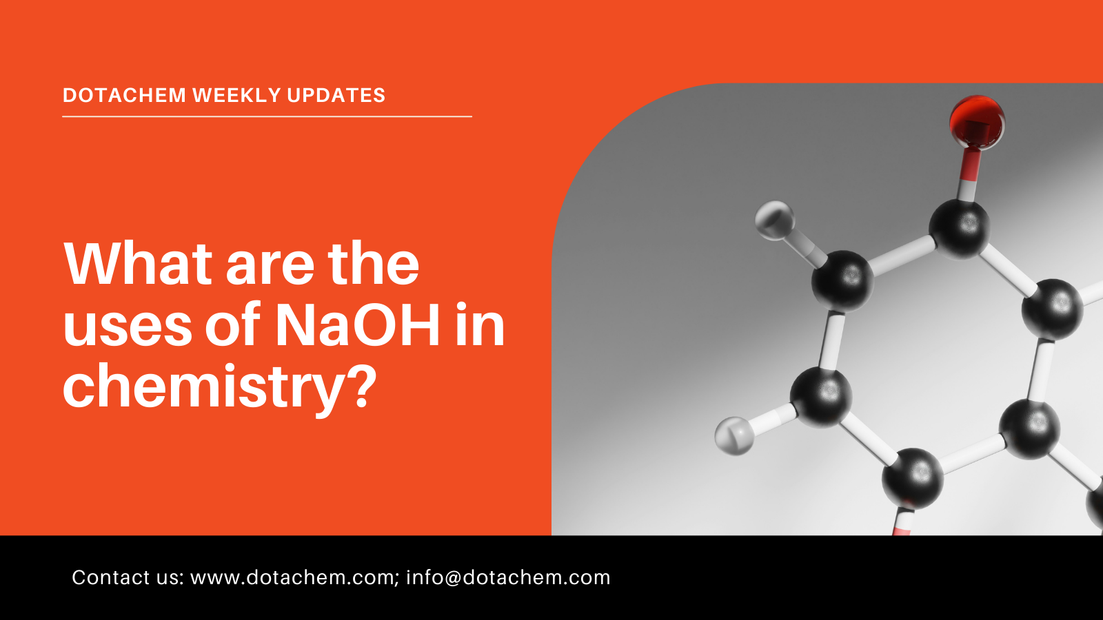 NaOH'un kimyada kullanımları nelerdir, dotachem'deki sodyum hidroksit çözümlerinizi bulun!