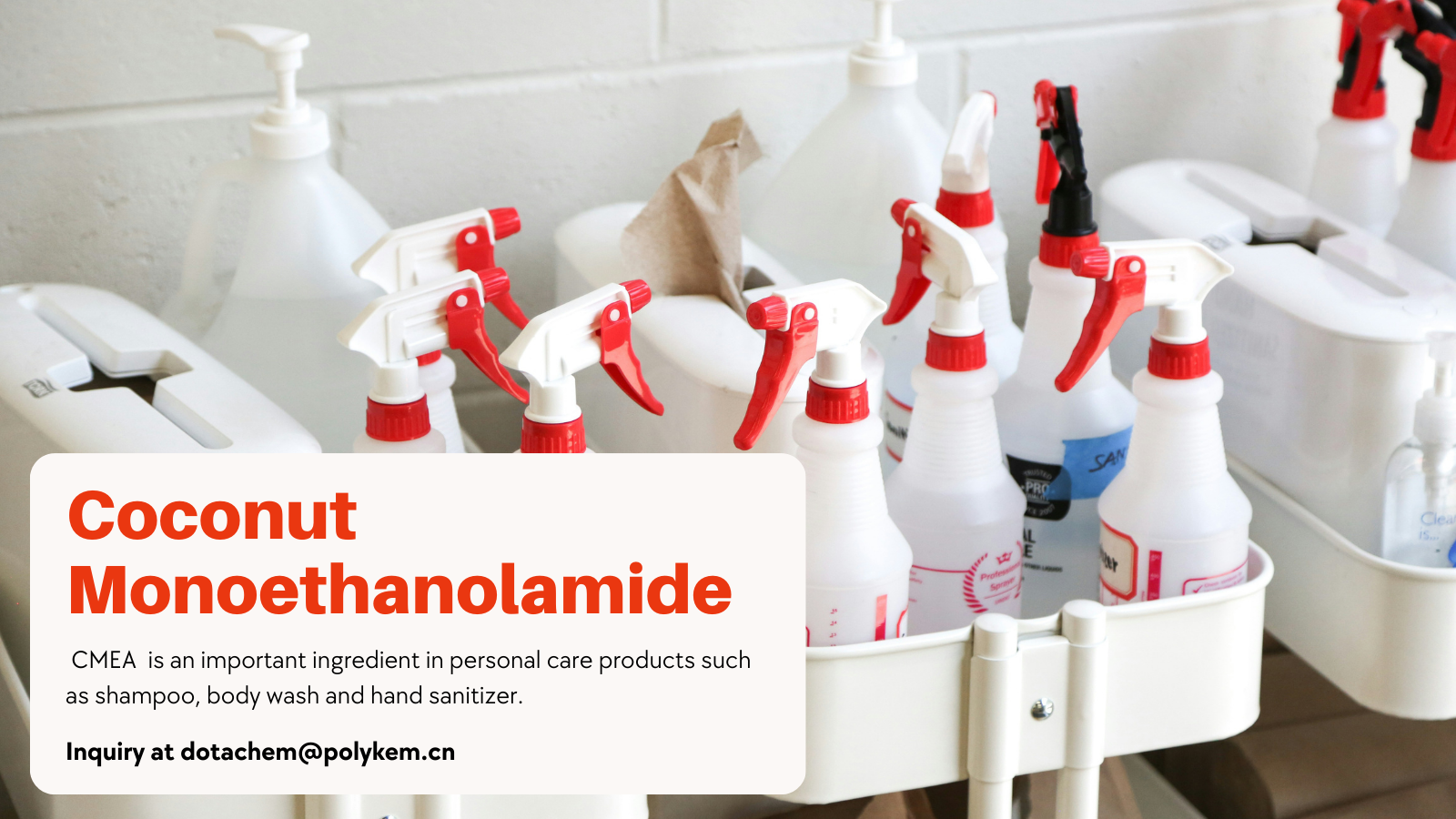 Hindistan cevizi monoetanolamidi (CMEA) ne için kullanılır?