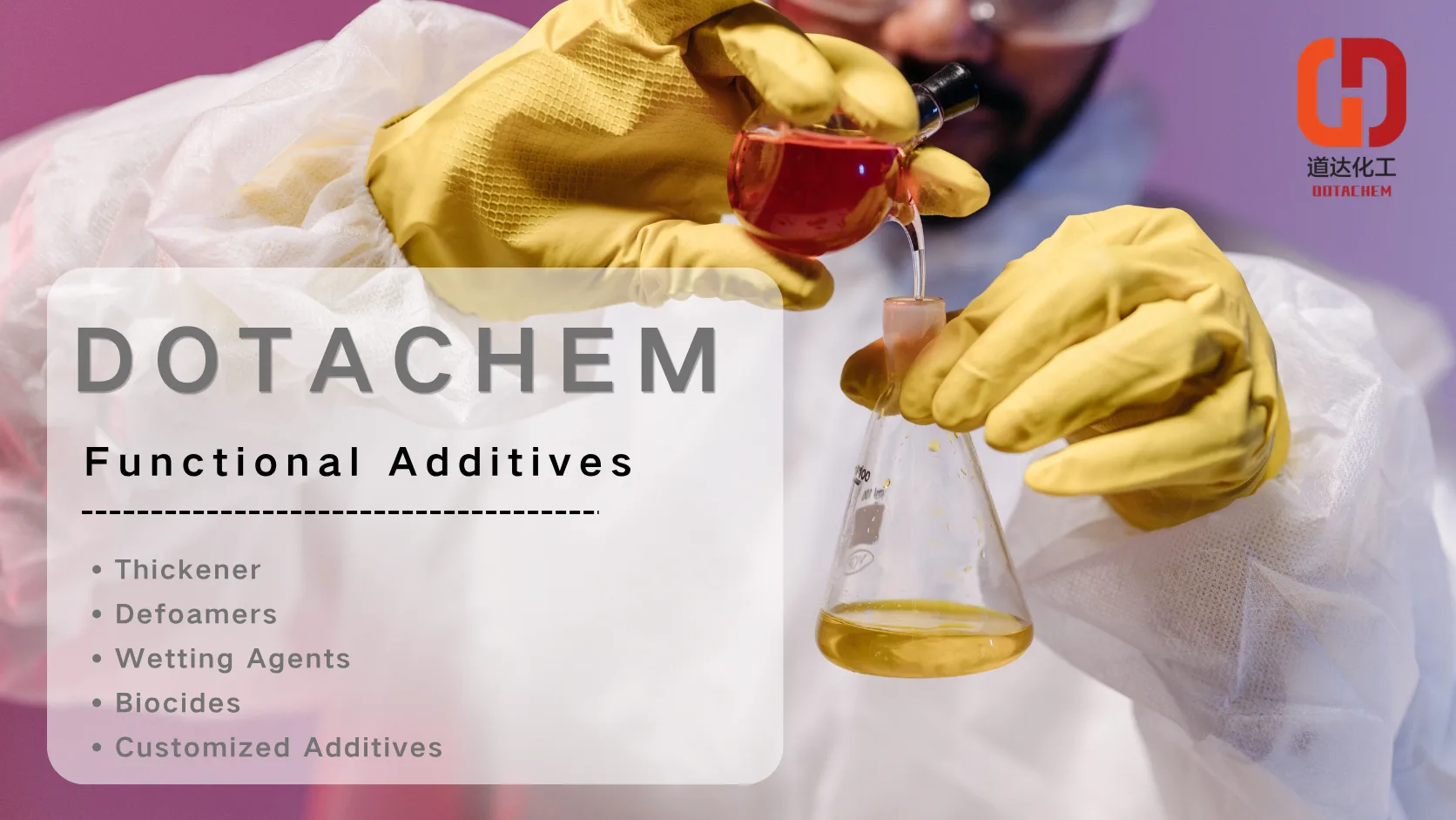 Dotachem'in Fonksiyonel Katkı Maddeleri Serisiyle Tanışın: Endüstriyel Formülasyonlar için Pratik Çözümler